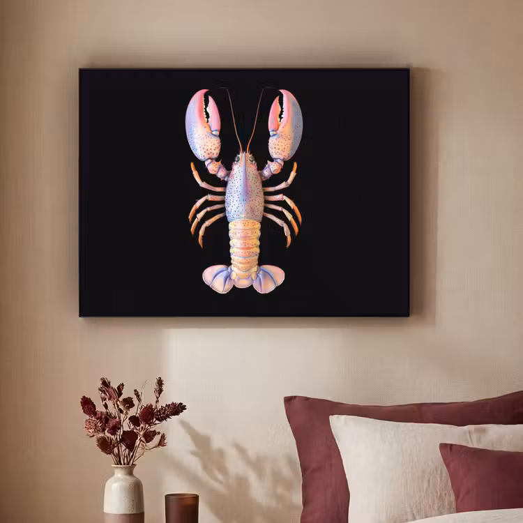 Art Frame - Kreeft - Roze - Zacht - Zwart — 3