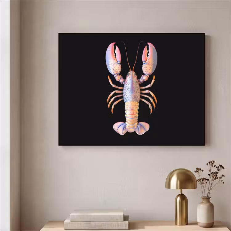 Art Frame - Kreeft - Roze - Zacht - Zwart — 5