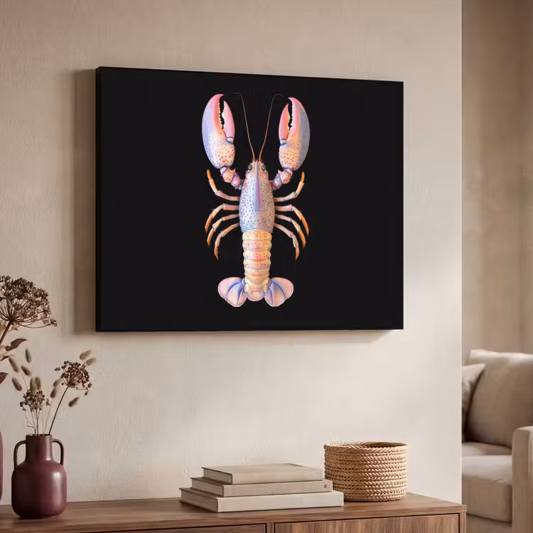 Art Frame - Kreeft - Roze - Zacht - Zwart — 7