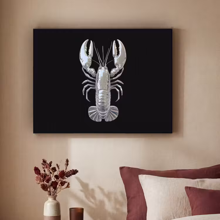 Art Frame - Kreeft - Zilver - Metallic - Luxe — 3