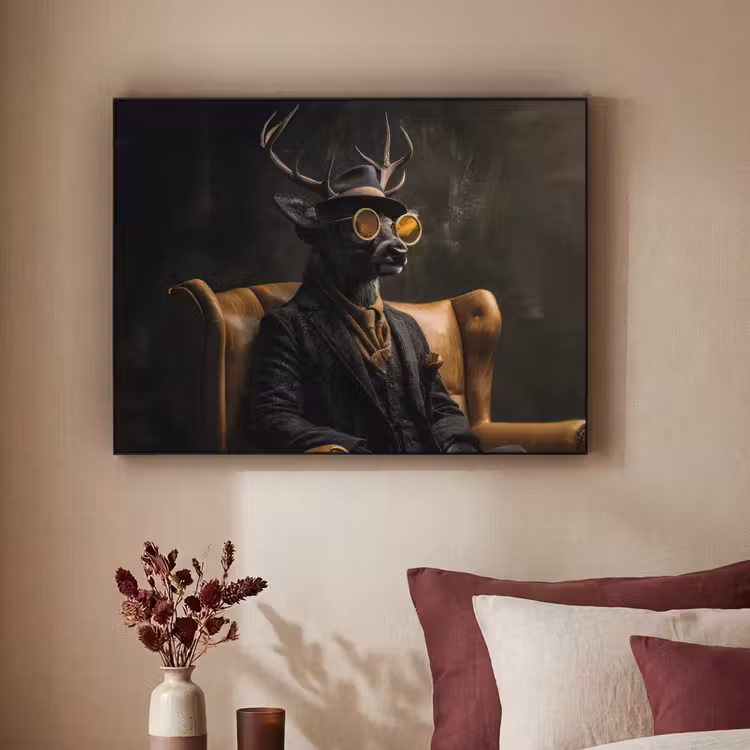 Art Frame - Hert - Zonnebril - Zwart - Pak — 3