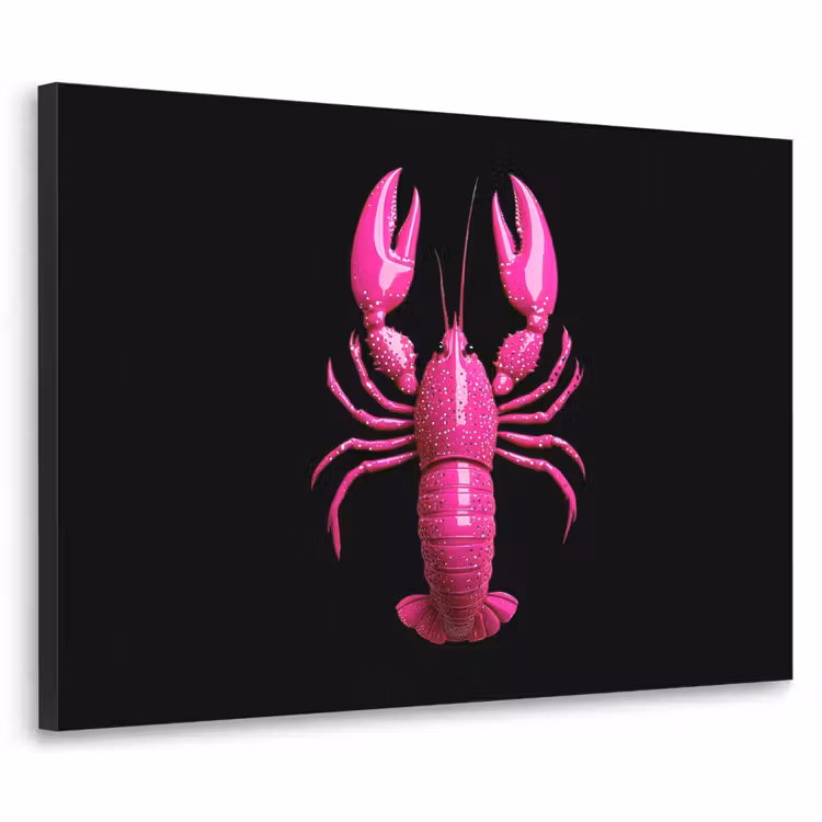 Art Frame - Kreeft - Felroze - Stippen - Opvallend — 1