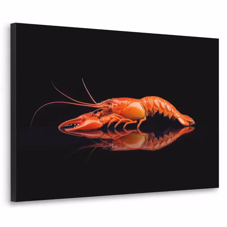 Art Frame - Kreeft - Oranje - Zwart - Opvallend — 1