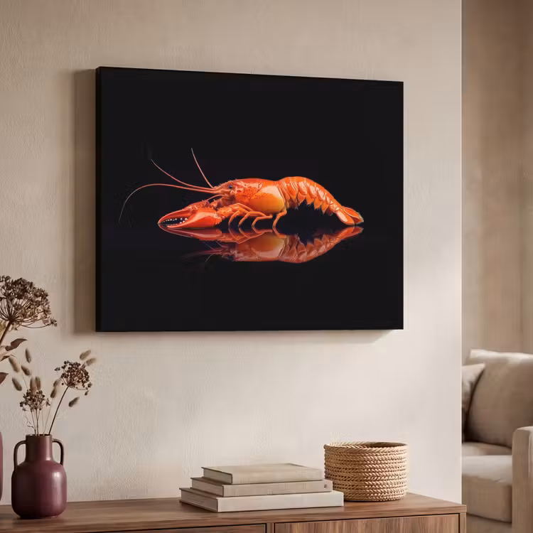 Art Frame - Kreeft - Oranje - Zwart - Opvallend — 7