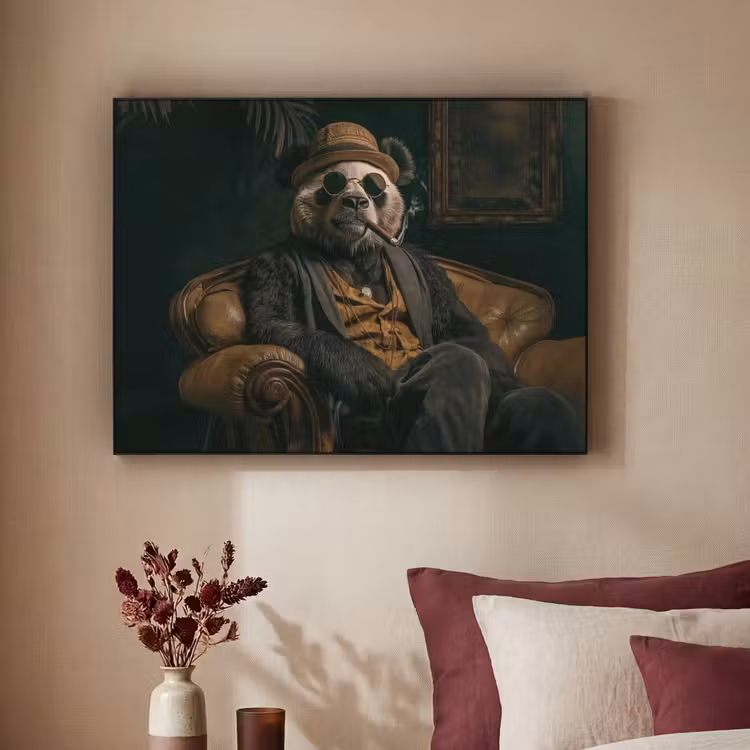 Art Frame - Panda - Hoed - Bril - Pak — 3