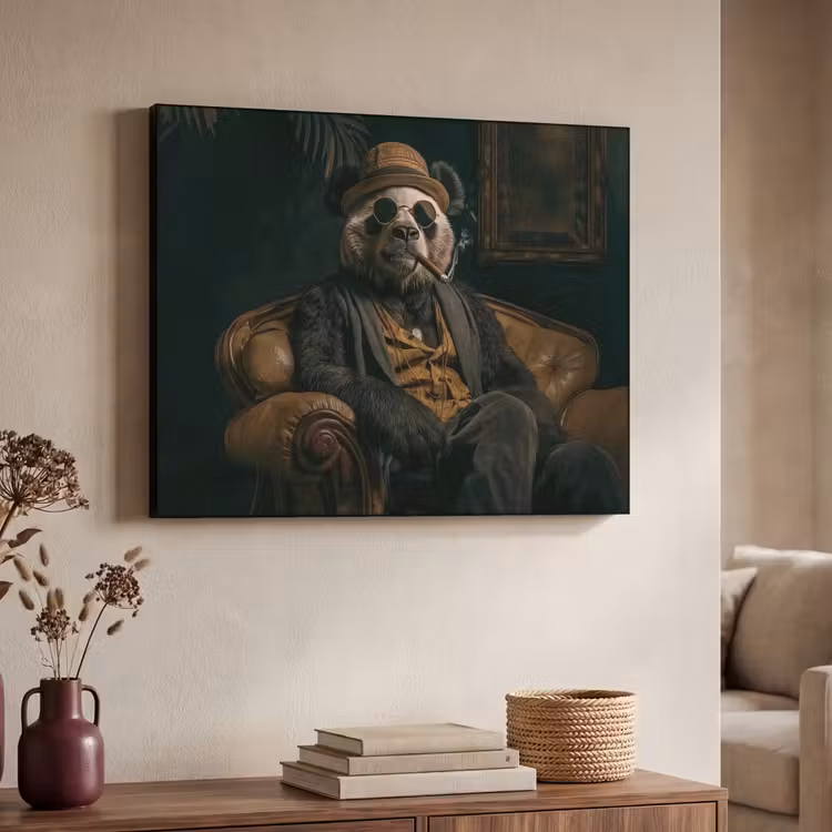 Art Frame - Panda - Hoed - Bril - Pak — 7