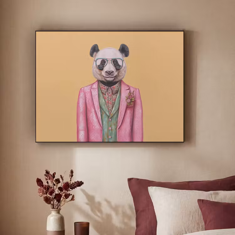 Art Frame - Panda - Pak - Zonnebril - Blauw — 3