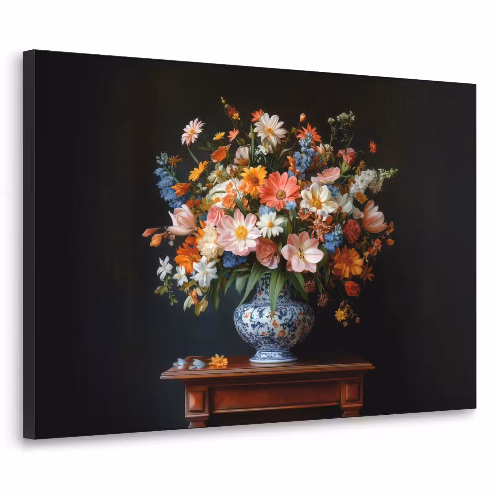 Art Frame - Boeket - Roze - Bloemen - Vaas — 1