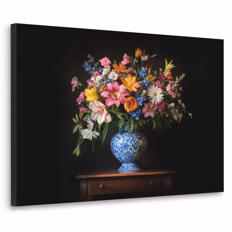Art Frame - Kleur - Vaas - Bloemen - Boeket — 1