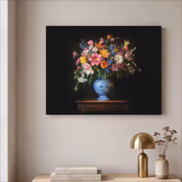 Art Frame - Kleur - Vaas - Bloemen - Boeket — 5
