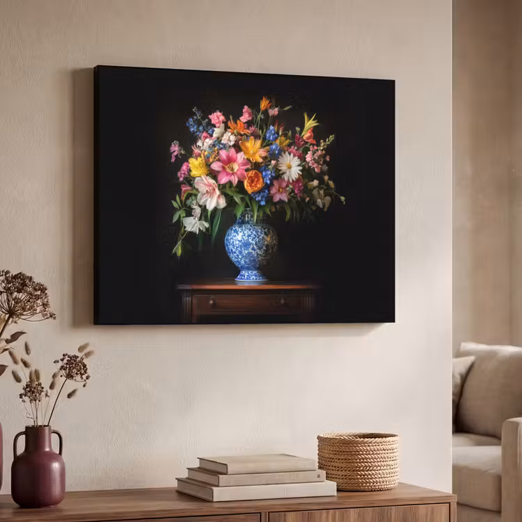 Art Frame - Kleur - Vaas - Bloemen - Boeket — 7