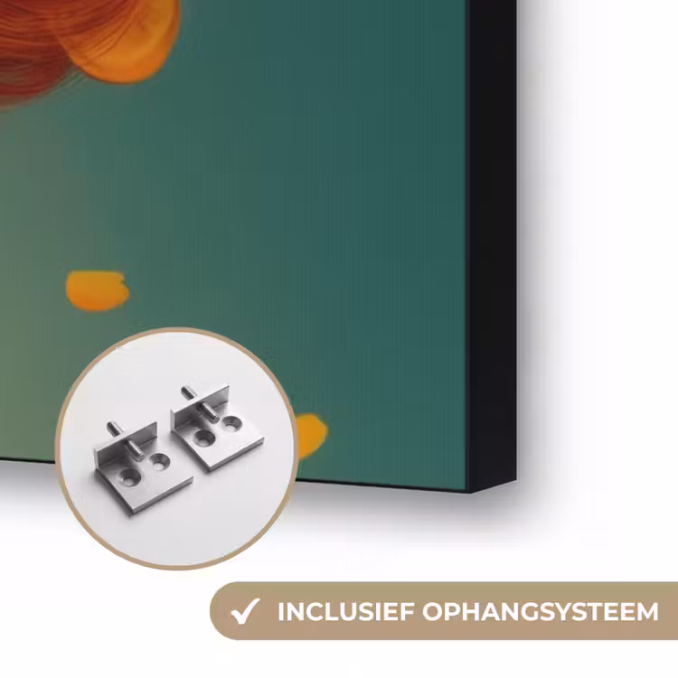 Art Frame - Vrouw - Sinaasappel - Bessen - Oranje — 6