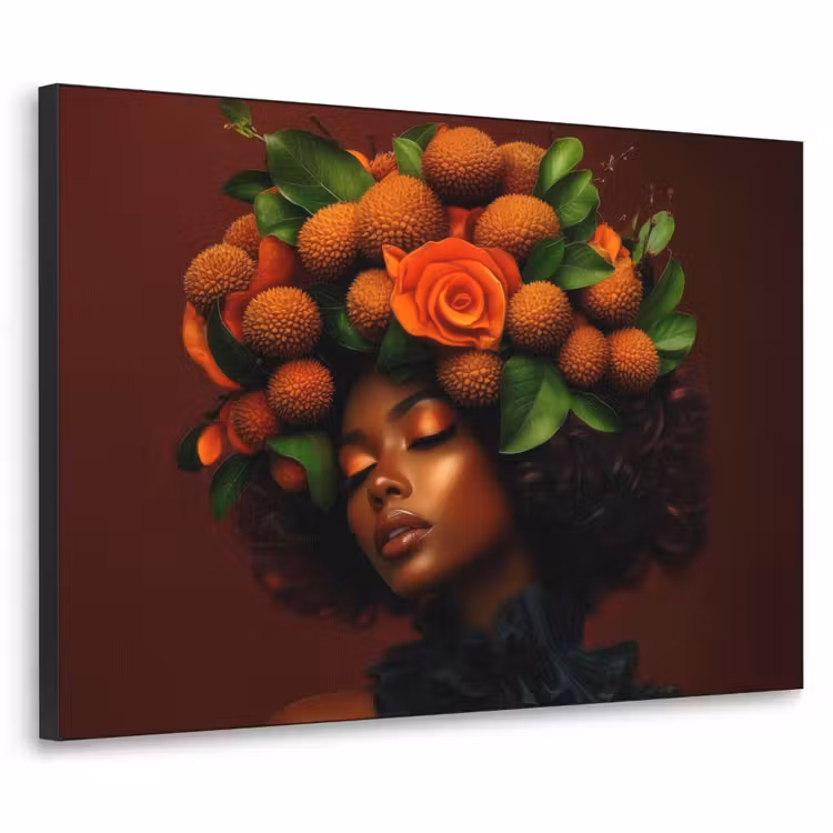 Art Frame - Vrouw - lychee - exotisch — 1