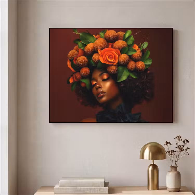 Art Frame - Vrouw - lychee - exotisch — 5