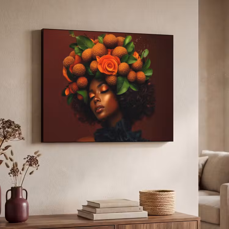 Art Frame - Vrouw - lychee - exotisch — 7