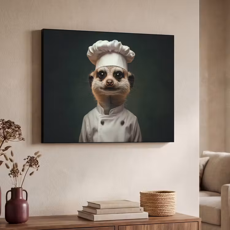 Art Frame - Dier - Kok - Stokstaartje — 7