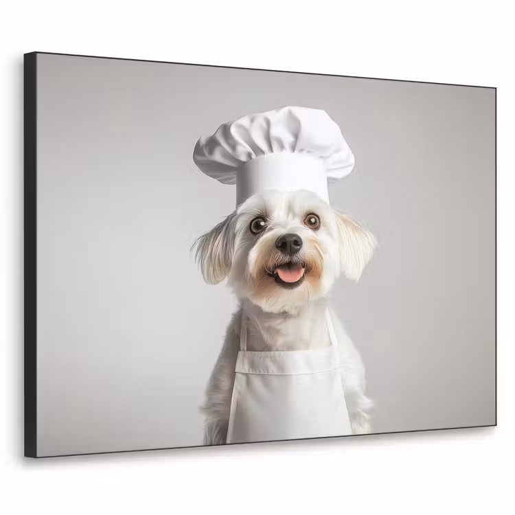 Art Frame - Hond - Wit - Kok — 1