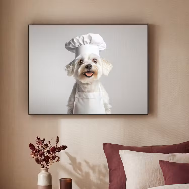 Art Frame - Hond - Wit - Kok — 3