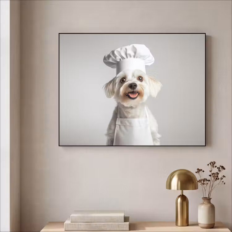 Art Frame - Hond - Wit - Kok — 5