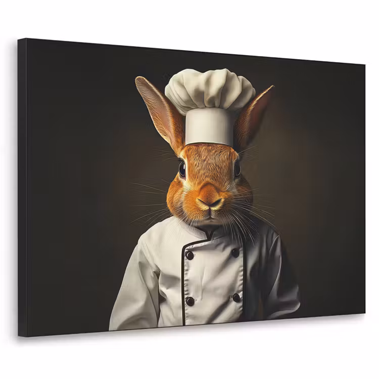 Art Frame - Konijn - Kok - Dier — 1