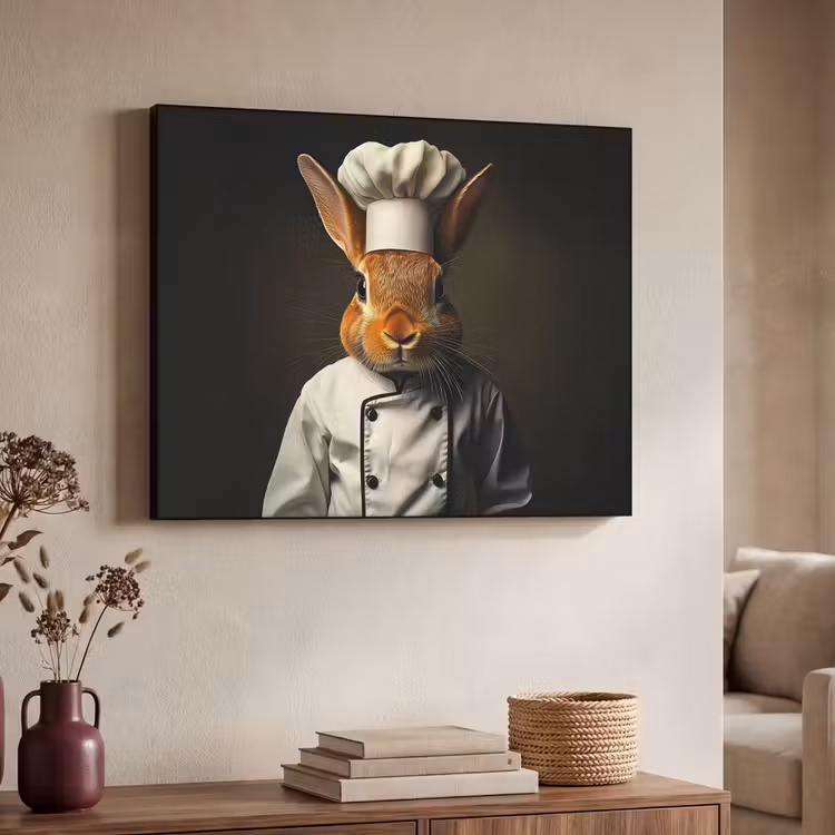 Art Frame - Konijn - Kok - Dier — 7