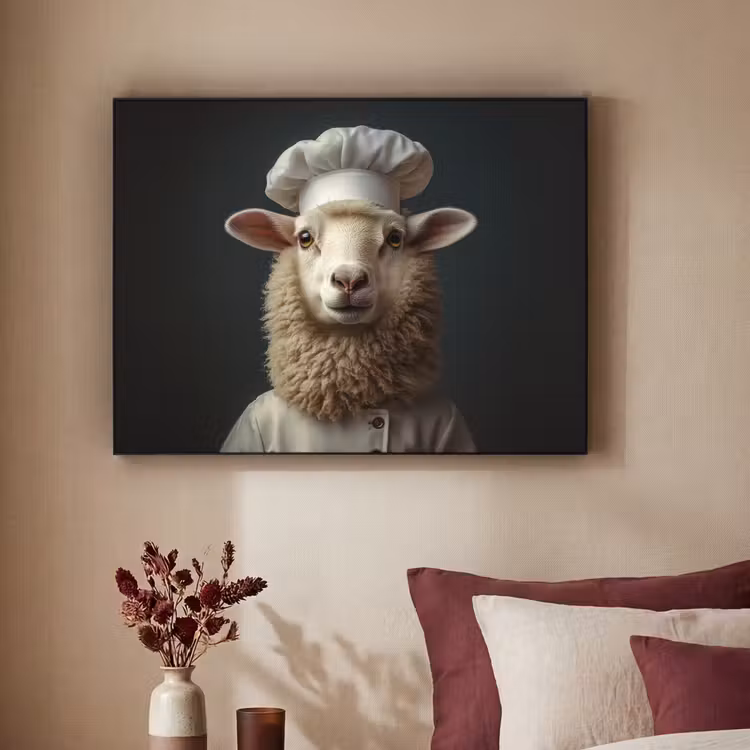 Art Frame - Schaap - Wol - Kok — 3
