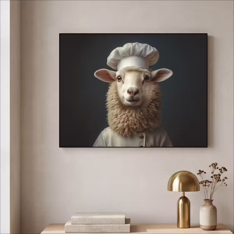 Art Frame - Schaap - Wol - Kok — 5