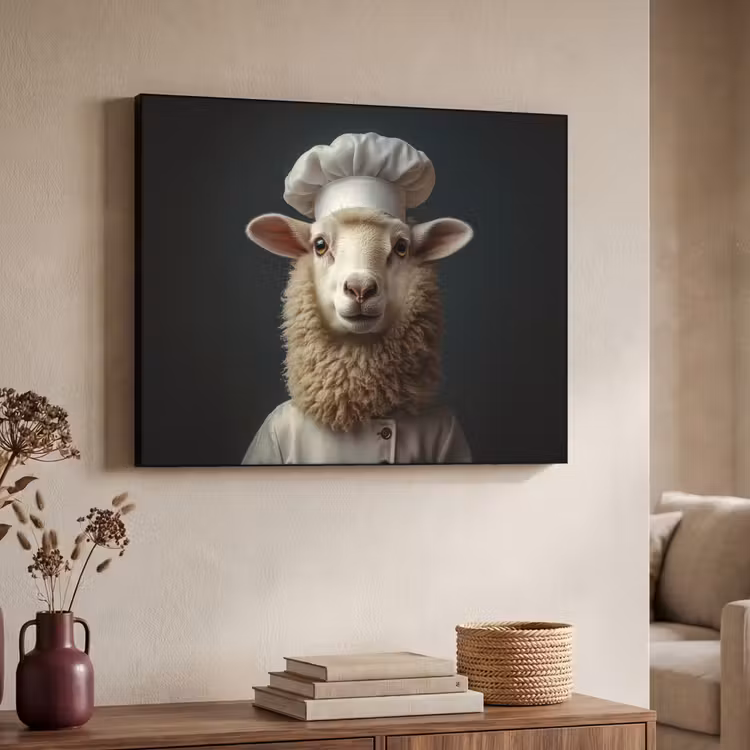 Art Frame - Schaap - Wol - Kok — 7