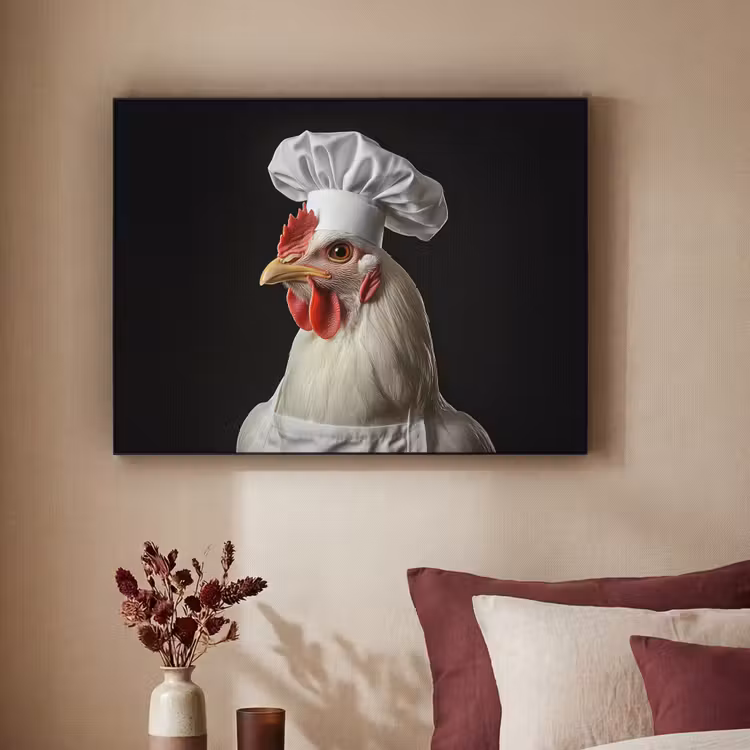Art Frame - Kok - Rood - Kip — 3