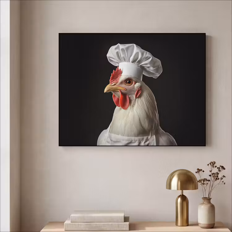 Art Frame - Kok - Rood - Kip — 5