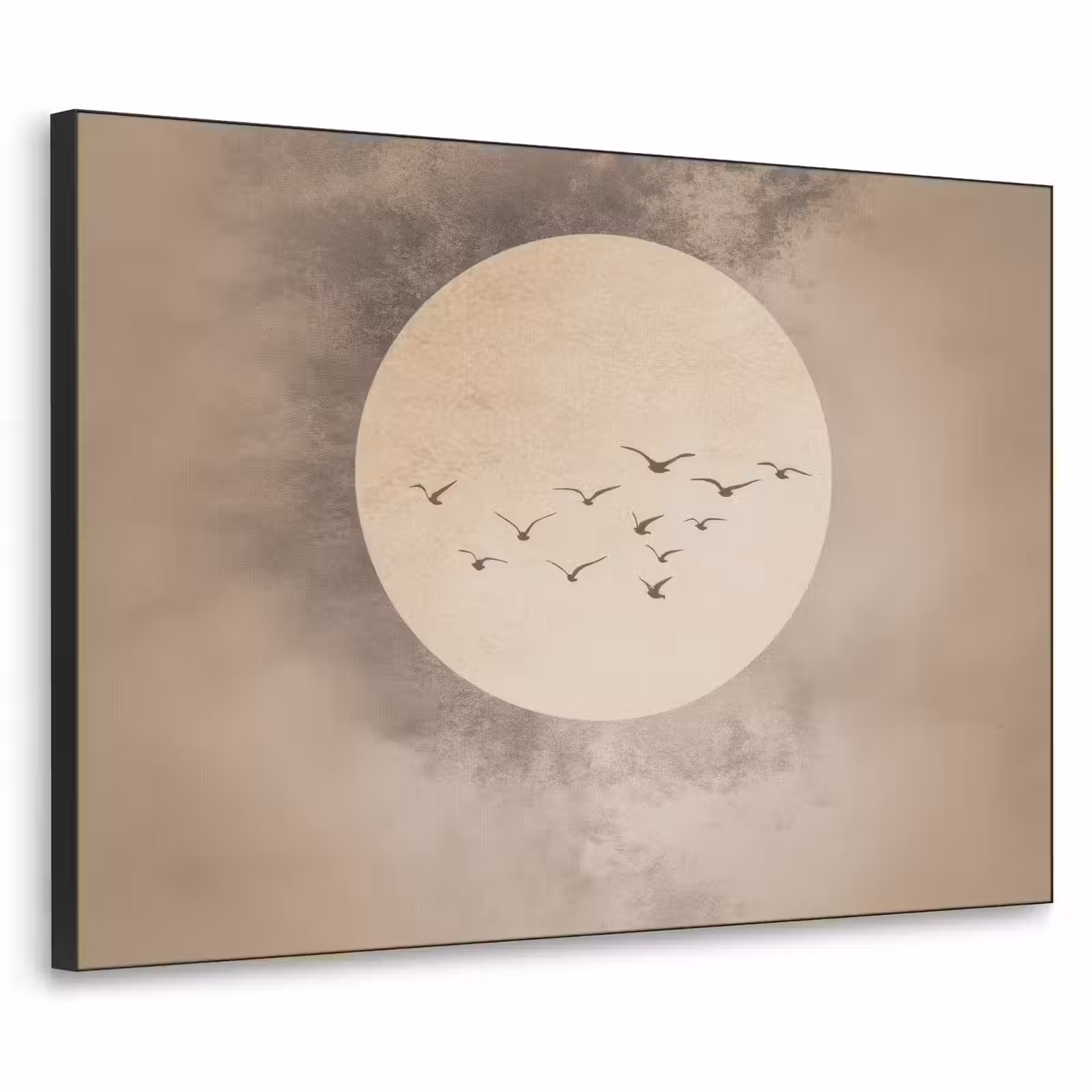 Art Frame - Vogel - Beige - Japandi — 1