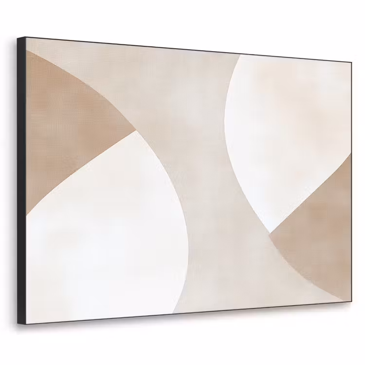 Art Frame - Bruin - Japandi - Abstract — 1