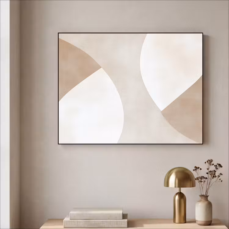 Art Frame - Bruin - Japandi - Abstract — 5