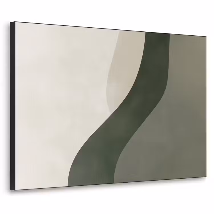 Art Frame - Japandi - Groen - Abstract - Modern — 1