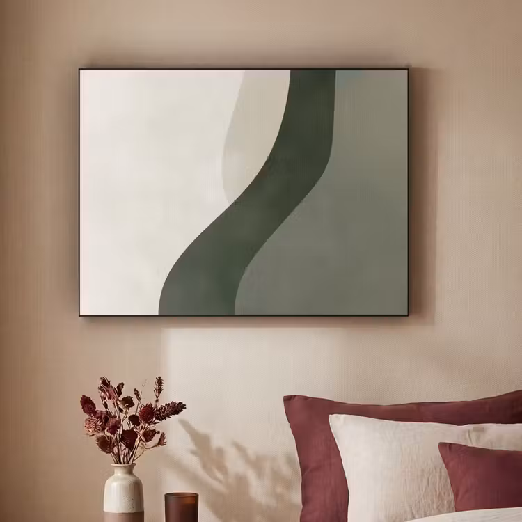 Art Frame - Japandi - Groen - Abstract - Modern — 3