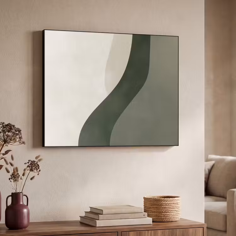 Art Frame - Japandi - Groen - Abstract - Modern — 7