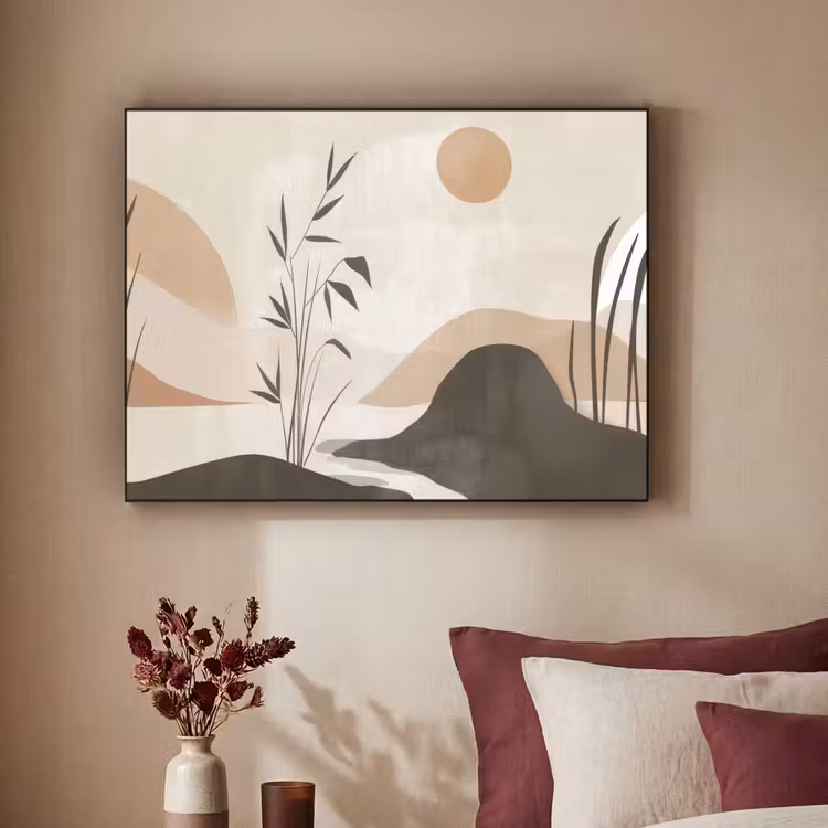 Art Frame - Japandi - Landschap - Beige — 3