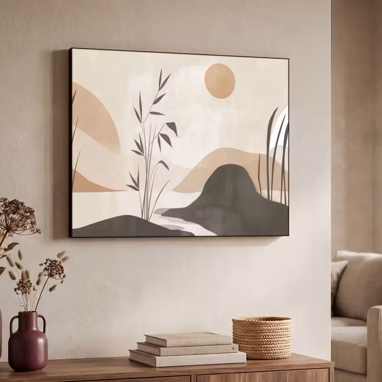 Art Frame - Japandi - Landschap - Beige — 7