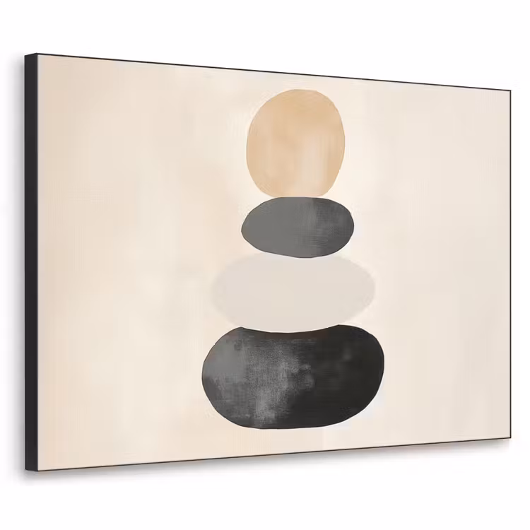 Art Frame - Japandi - Wabi sabi - Beige — 1
