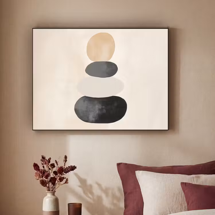 Art Frame - Japandi - Wabi sabi - Beige — 3