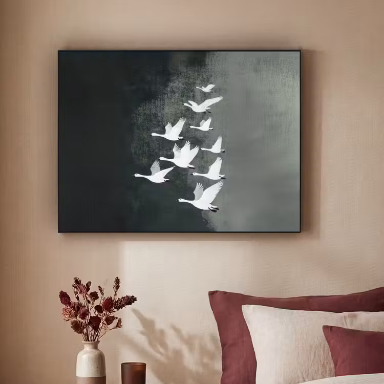 Art Frame - Vogel - Japandi - Groen — 3