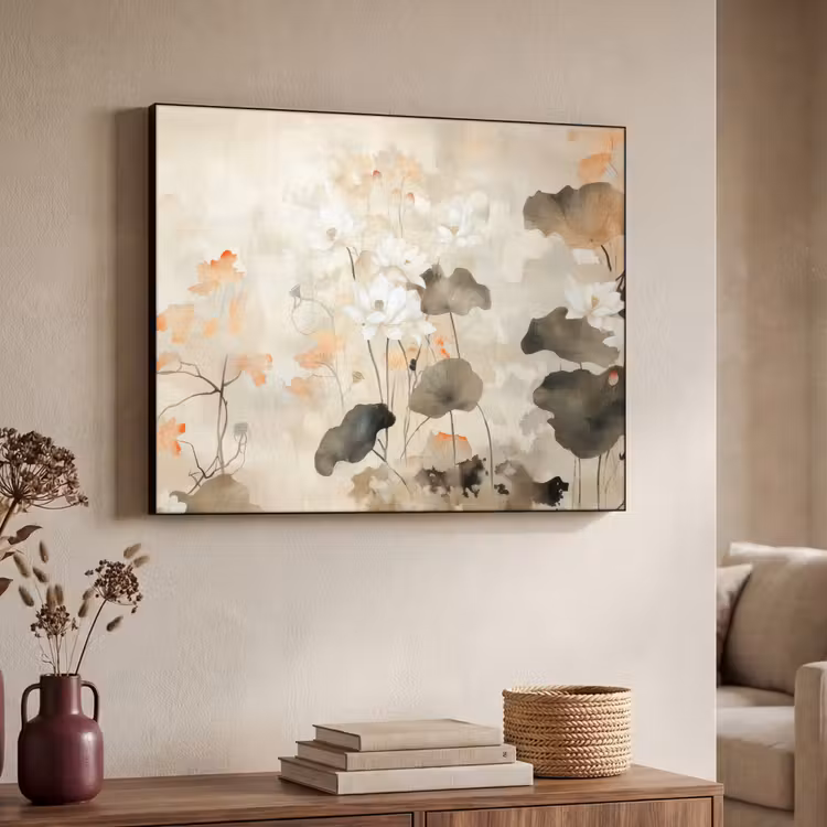 Art Frame - Bloemen - Japandi - Wabi sabi — 7