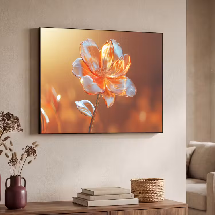 Art Frame - Glazen - Bloem - Zonlicht — 7