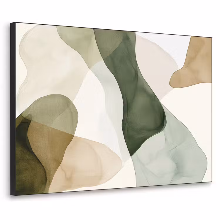Art Frame - Japandi - Abstract - Groen — 1