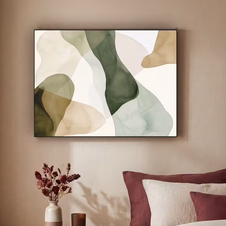 Art Frame - Japandi - Abstract - Groen — 3