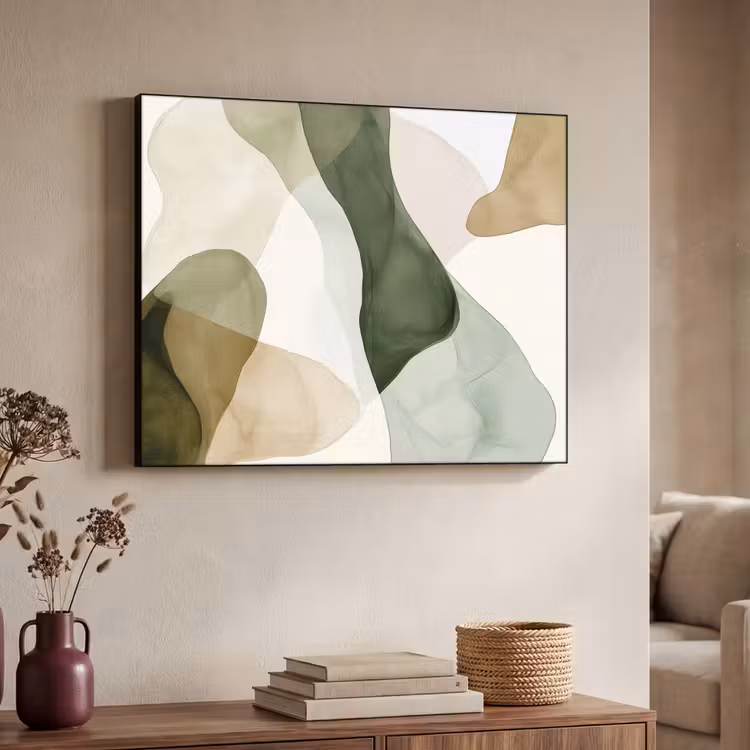 Art Frame - Japandi - Abstract - Groen — 7