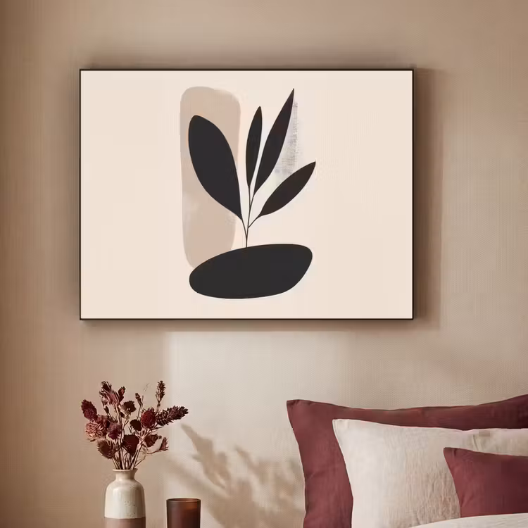 Art Frame - Plant - Beige - Japandi — 3