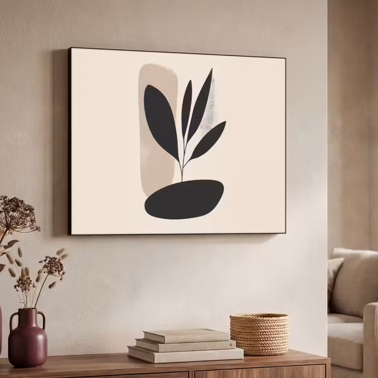 Art Frame - Plant - Beige - Japandi — 7