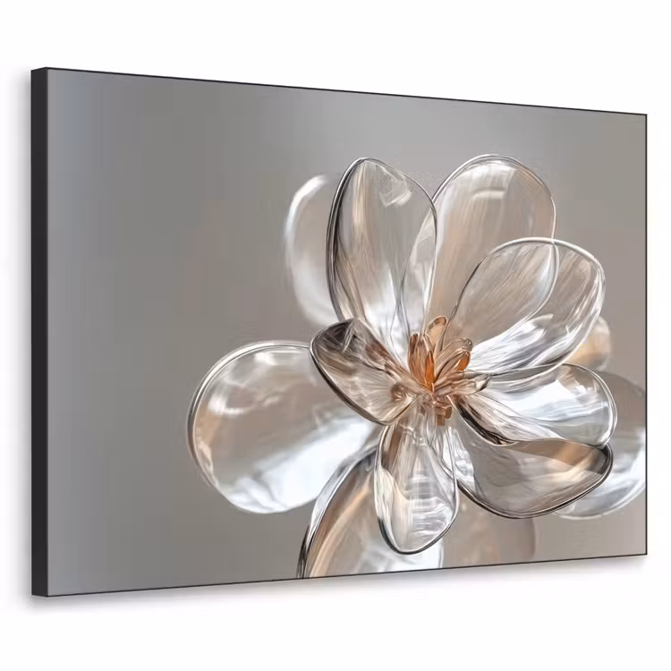 Art Frame - Bloem - Glazen - Doorzichtig — 1