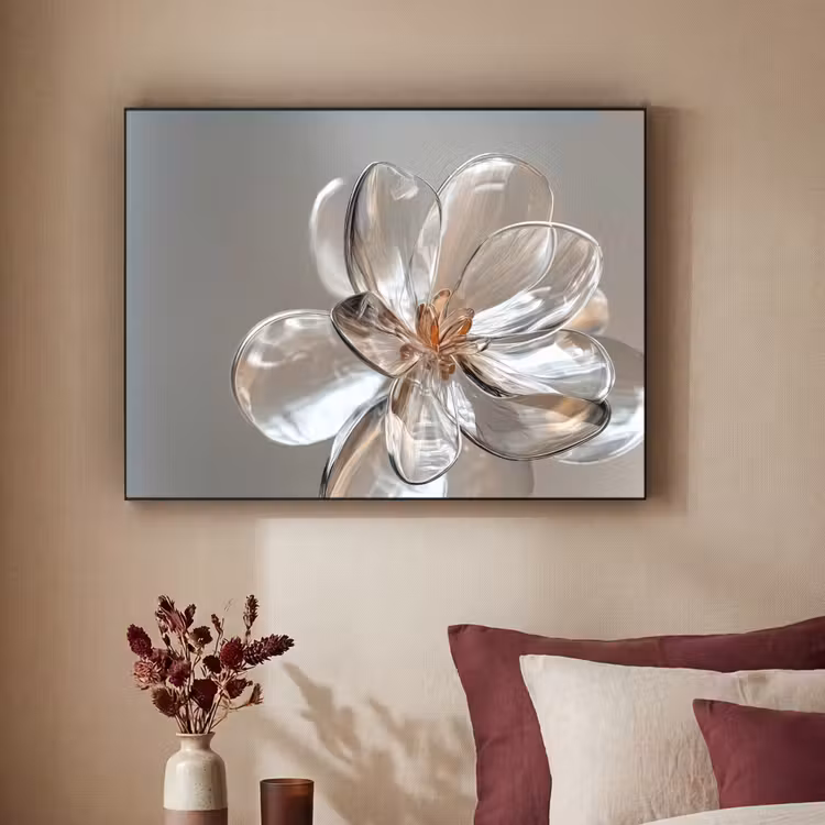 Art Frame - Bloem - Glazen - Doorzichtig — 3
